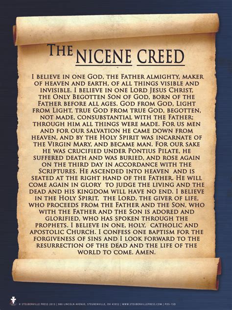 nicene creed original